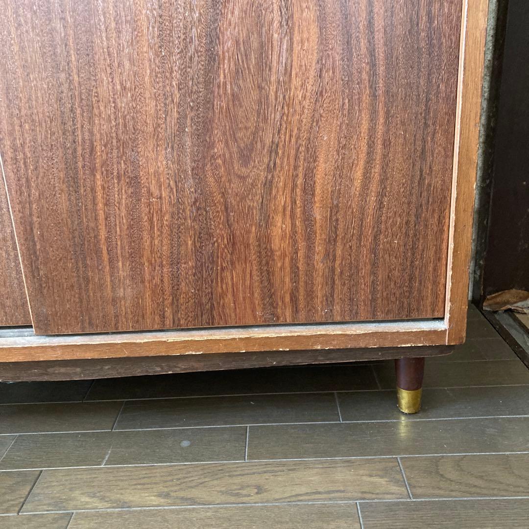 アンティーク シューズボックス 下駄箱 キャビネット サイドボード 昭和レトロ