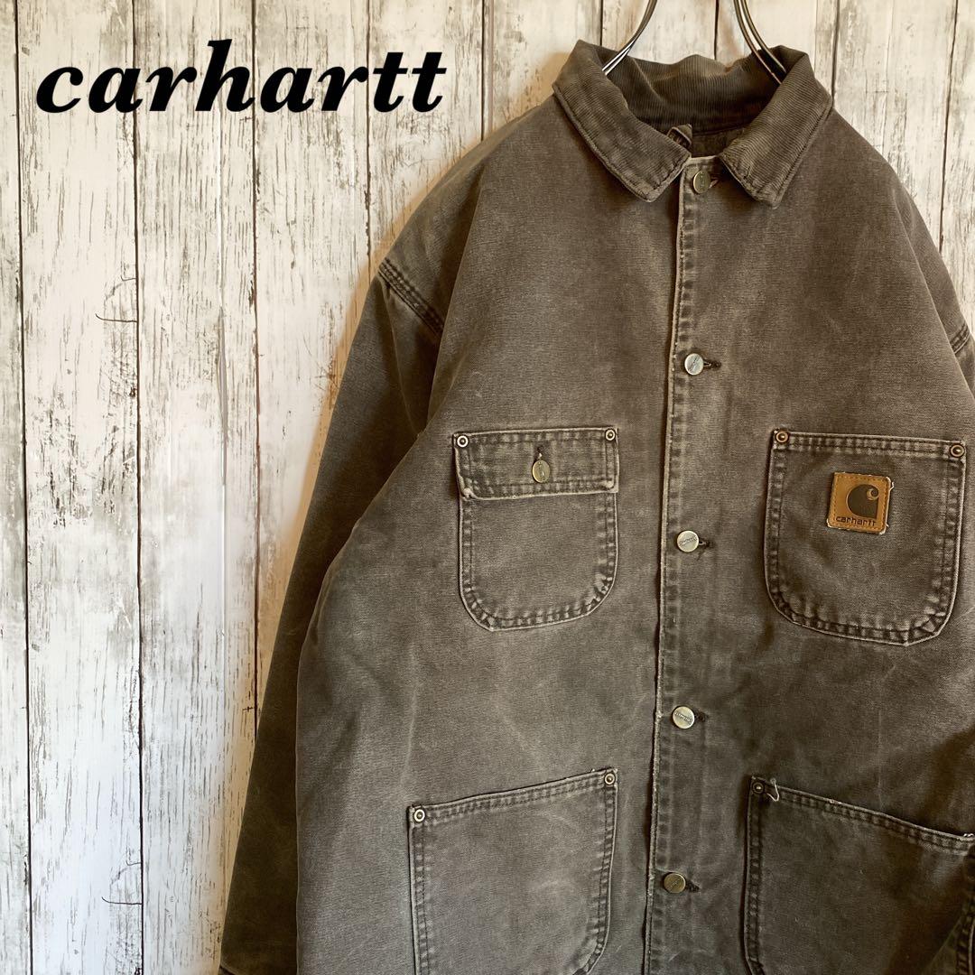 【名品】カーハート Carhartt ミシガンチョアコート C02 CHT L