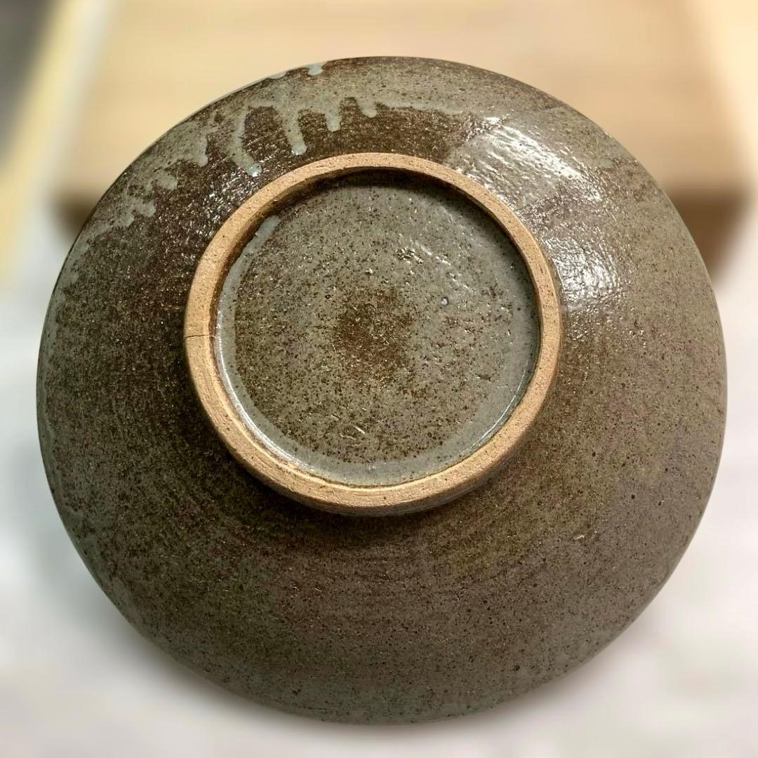 人間国宝　島岡達三　象嵌皿　大皿　36cm