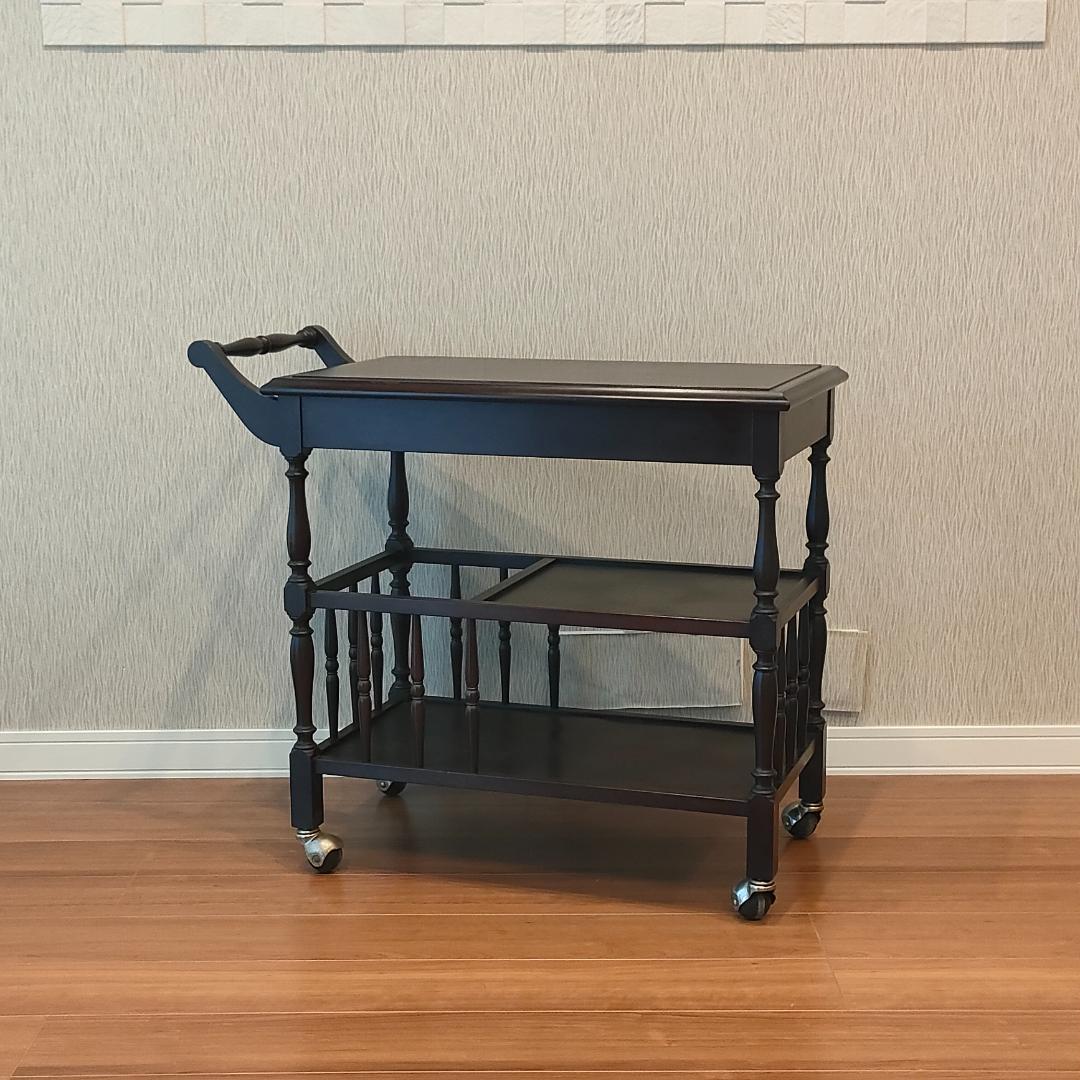 アンティーク　キッチンワゴン ティーワゴン 　A5