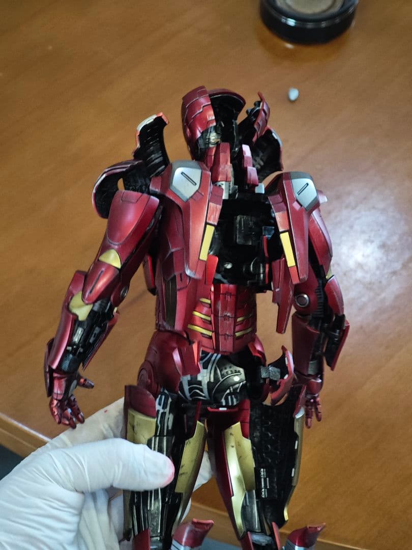 ホットトイズ1/6 DIECAST アイアンマン・マーク７オープン・アーマー