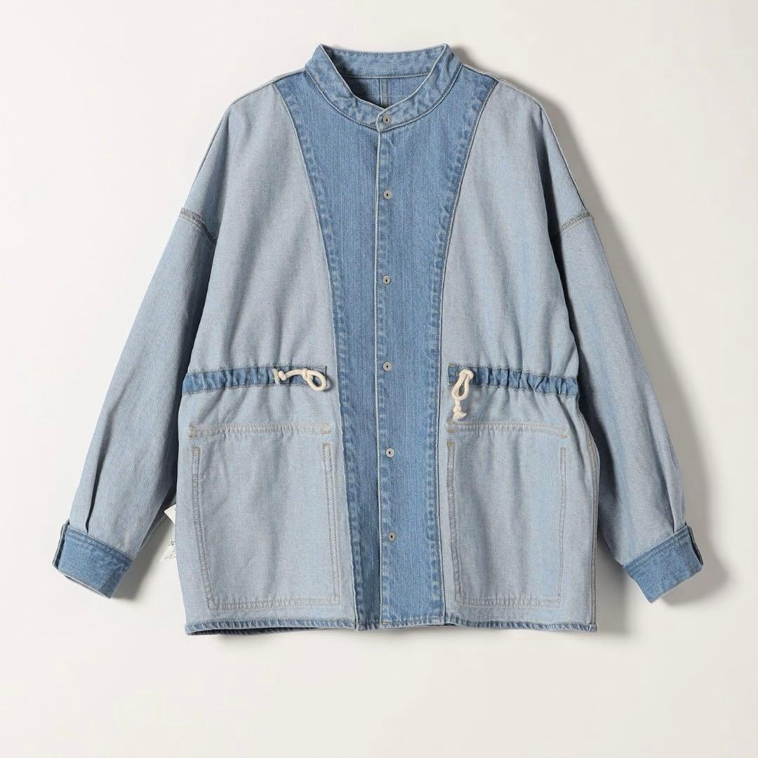 SHIPS any デニム　ワークジャケット　美品
