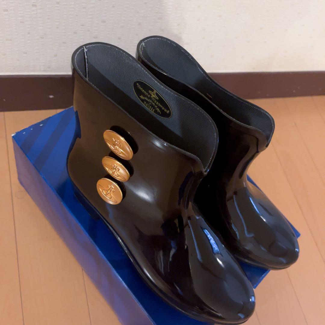 vivienne westwood melissaコラボ　レインブーツ