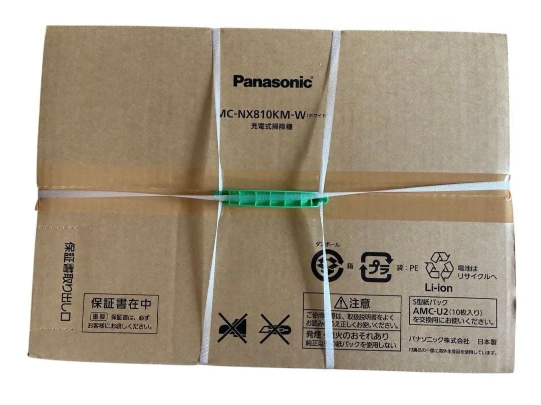 パナソニック　セパレート型コードレス掃除機 MC-NX810KM-W ホワイト