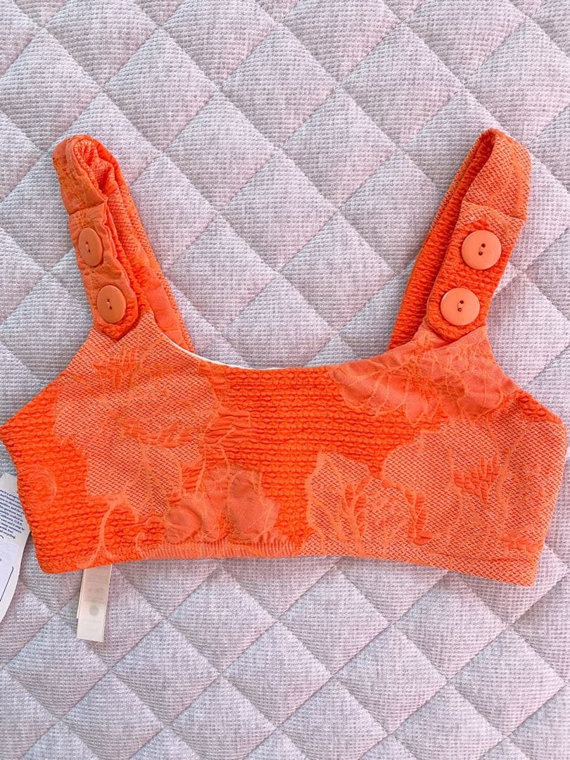 Seea シーア　新品未使用ビキニセットアップ　オレンジ