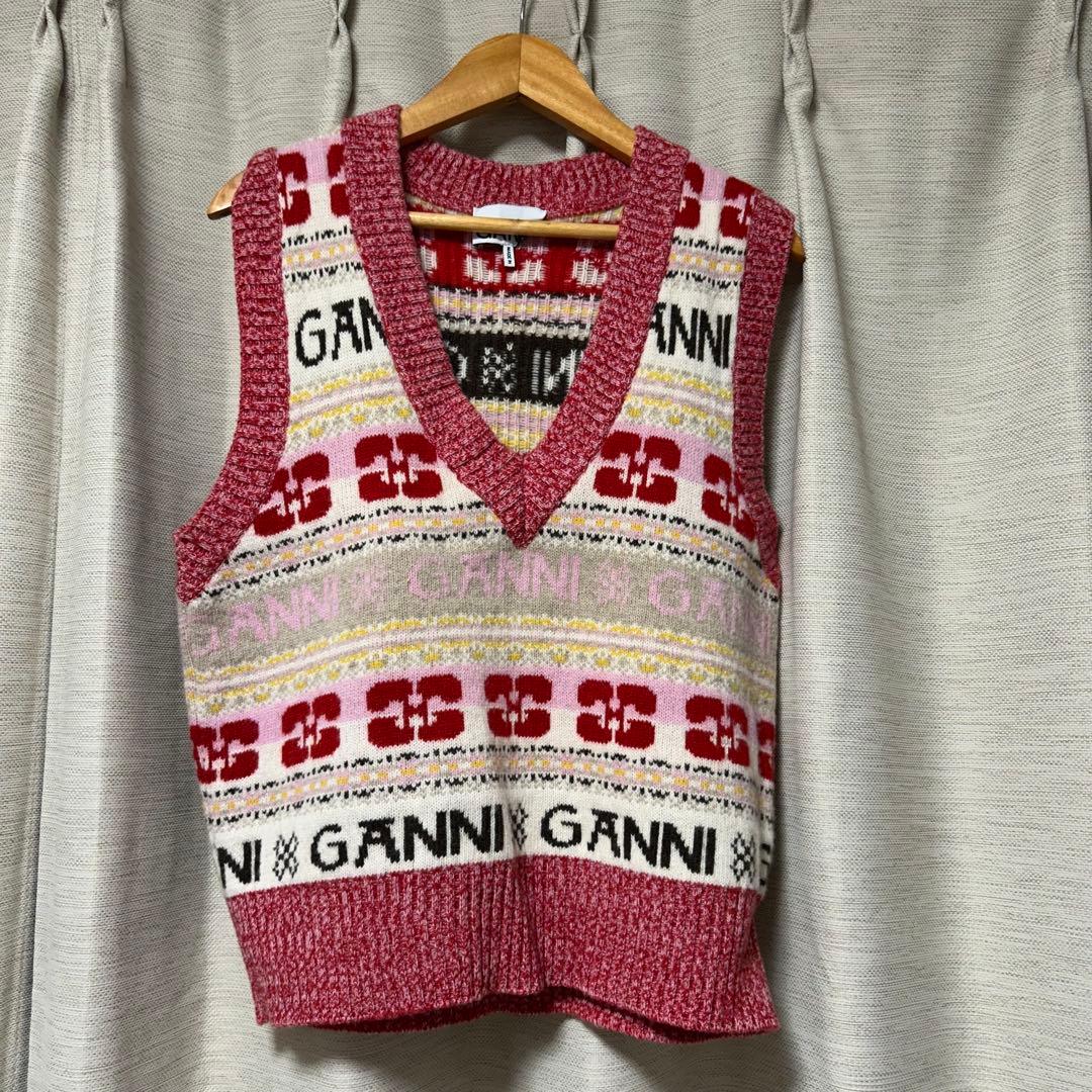 GANNI ニットベスト