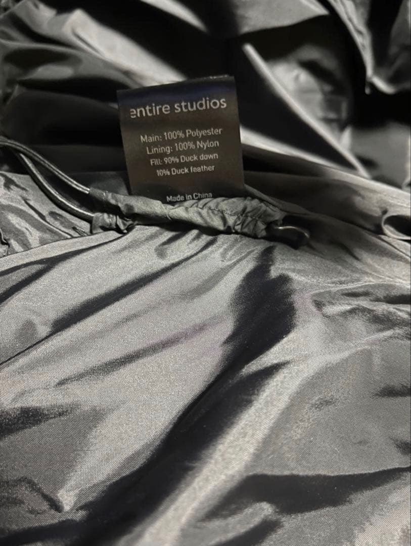 Entire Studios エンタイアスタジオ MML ダウンジャケット XS