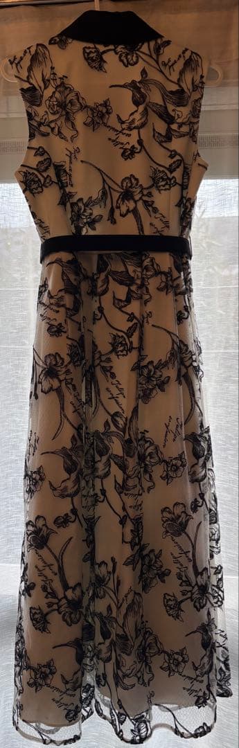 GRACE CONTINENTAL 花柄ノースリーブドレス 36