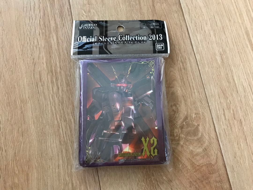 ガンダムウォーネグザ　クロスボーンガンダムX2 公式スリーブ未開封