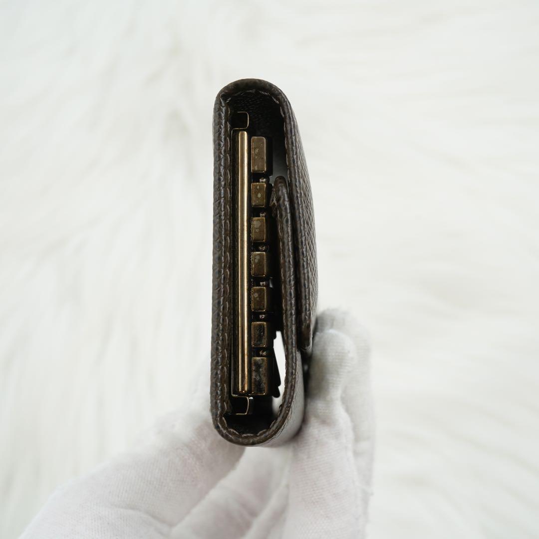 未使用品　箱付き　LOUIS VUITTON キーケース　タイガ　ブラウン　人気