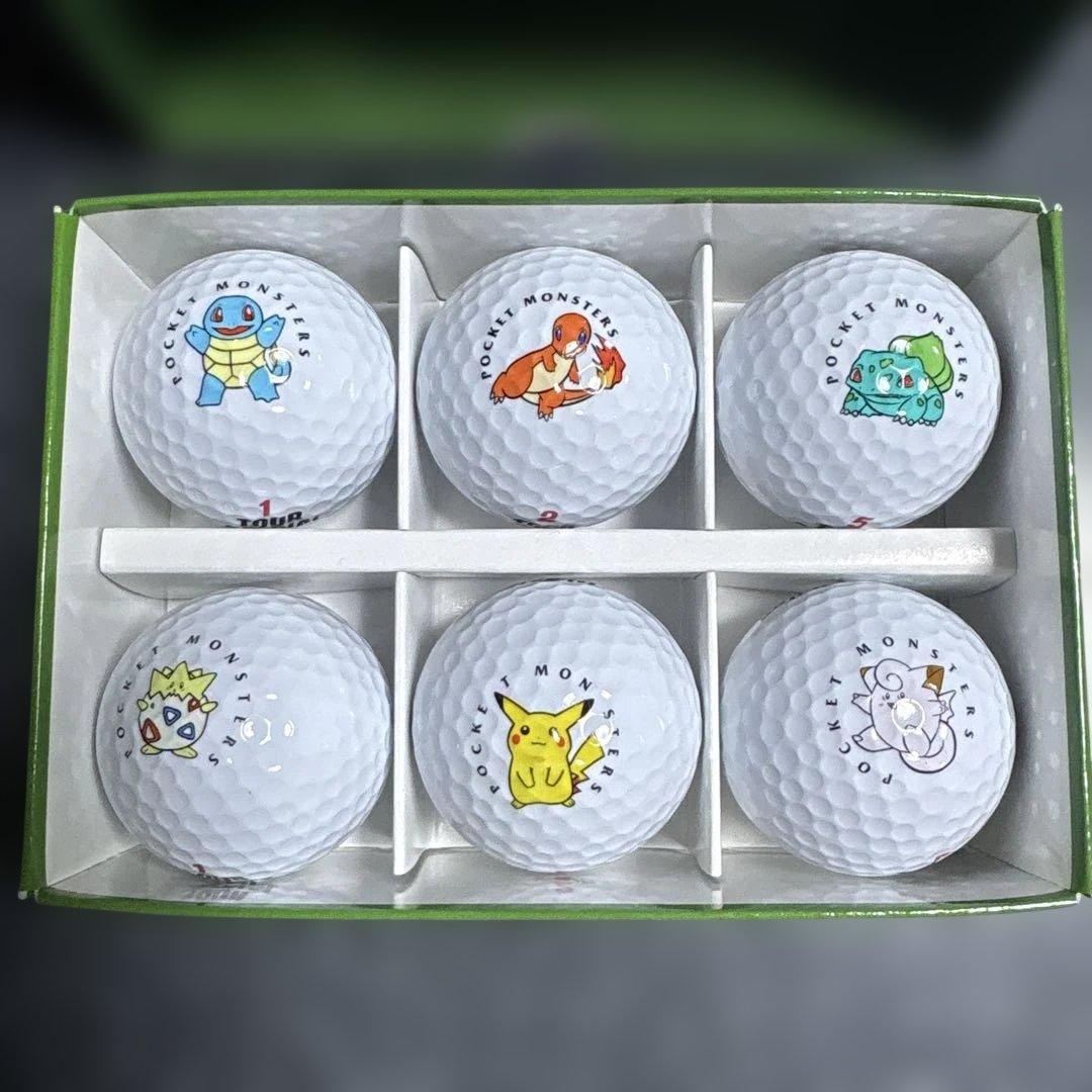 ポケモンセンター ゴルフボールセット