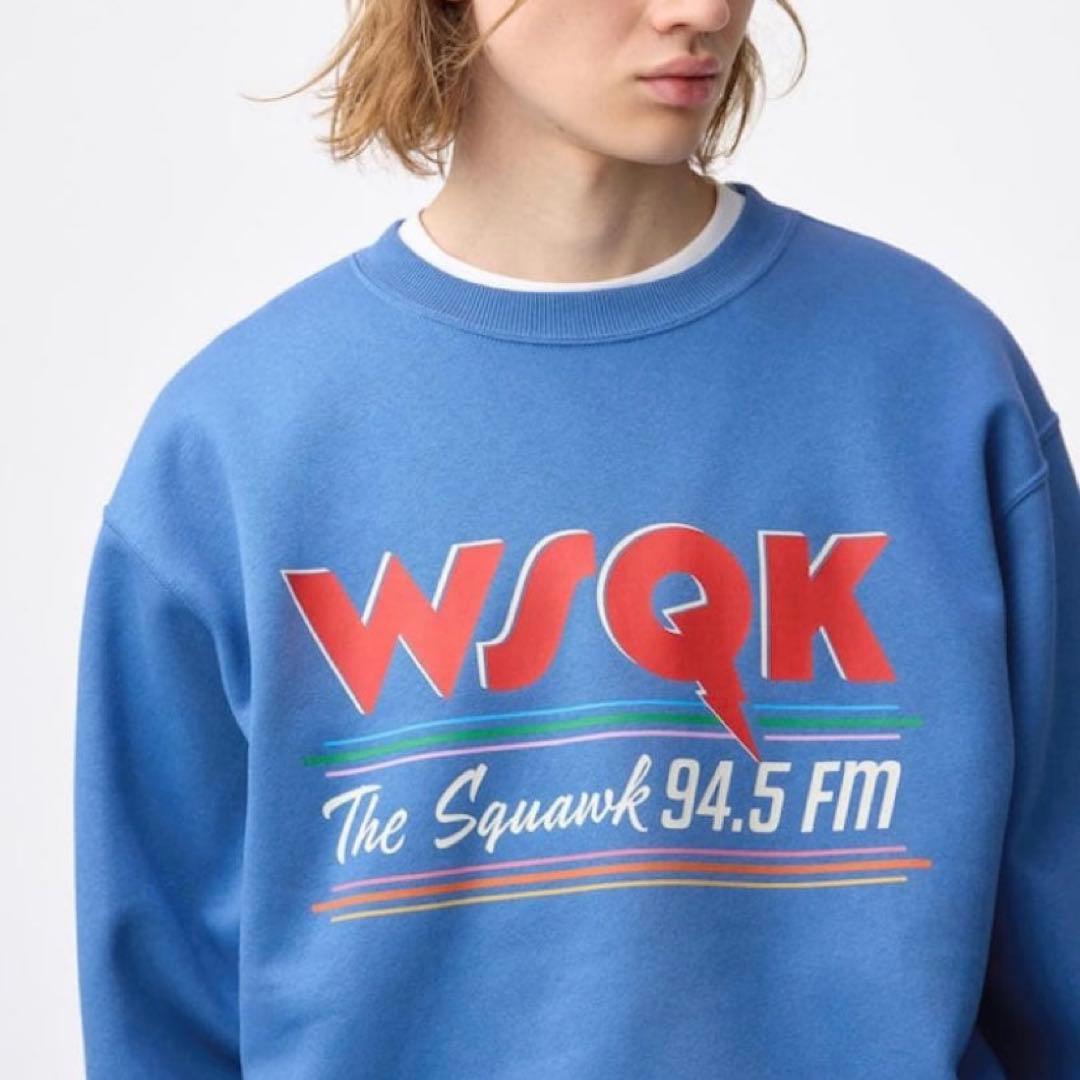 GU ストレンジャーシングス WSQK トレーナー ブルー XL 新品