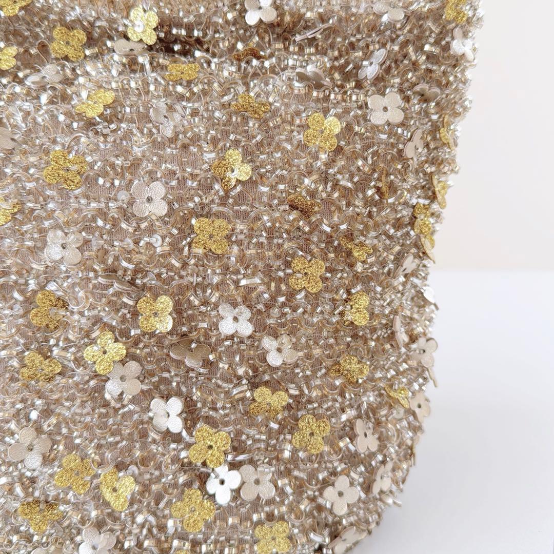 現行品　未使用　アンテプリマ　フィオリトゥーラ　バスケット　シルバーゴールド