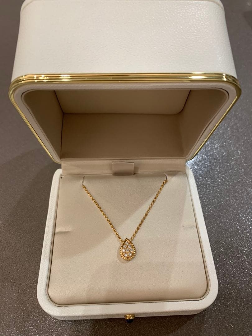 【ブシュロン】セルパンボエム ダイヤ ペンダント スモールYG 18K