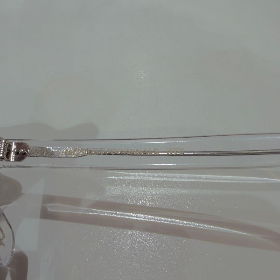 MOSCOT モスコット LEMTOSH レムトッシュ 44 クリアフレーム