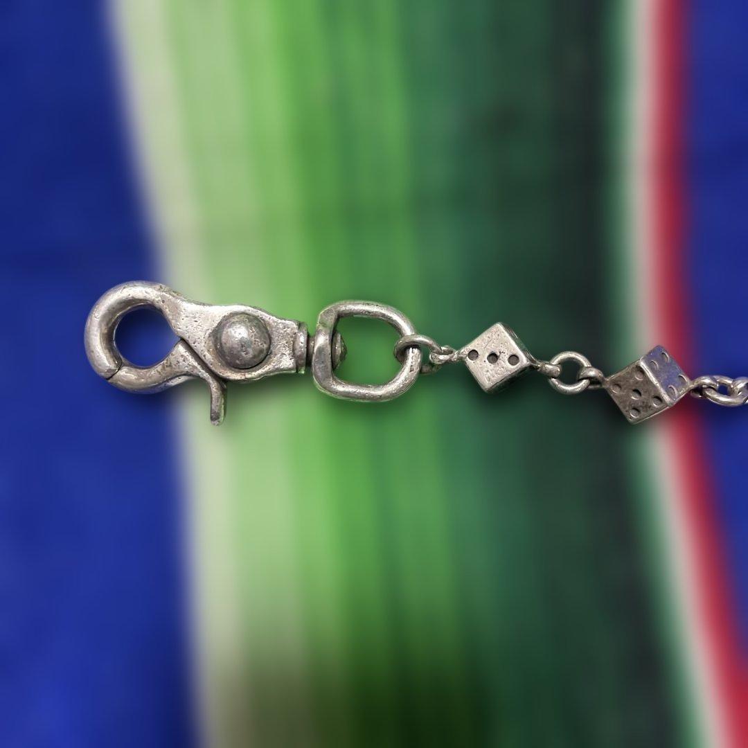 HACKFORD&SONG ダイスウォレットチェーン　シルバー９２５　ジャンク