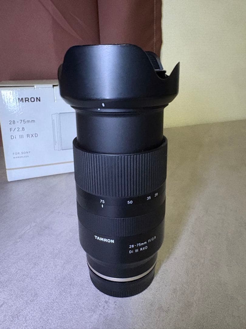 TAMRON 28-75mm F/2.8 Di III RXD 少しの間値下げ