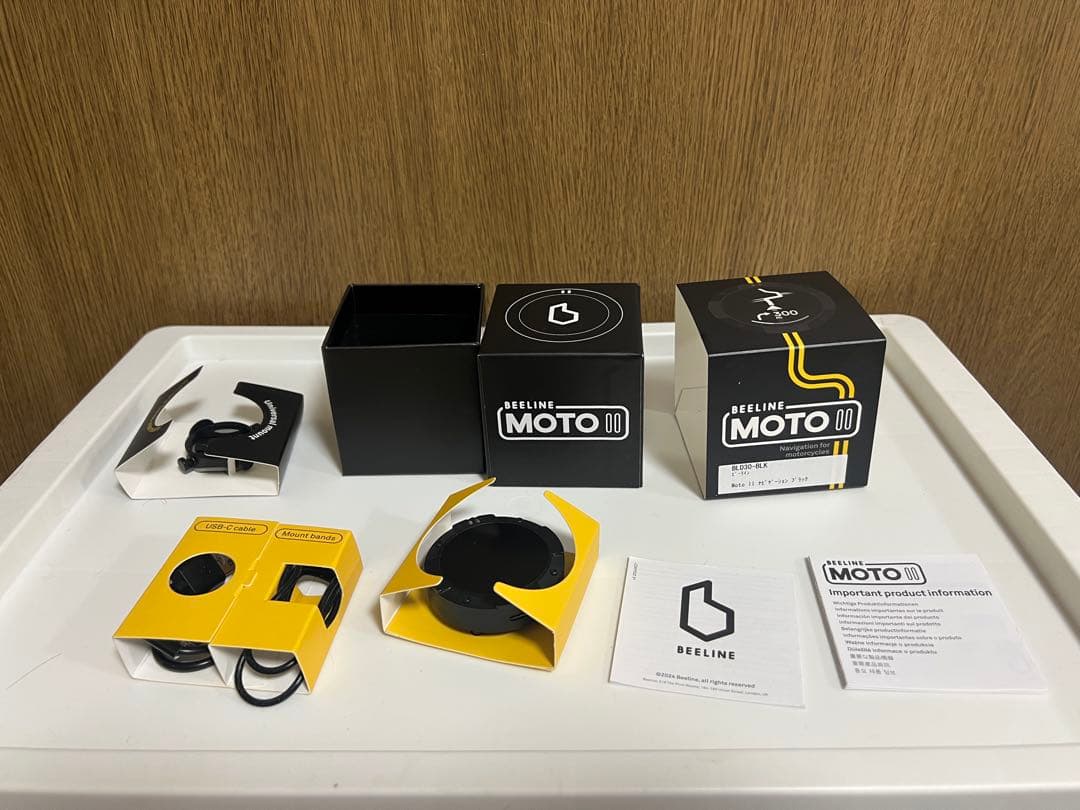 BEELINE MOTO 2 バイク用ナビゲーションとバーマウントのセット