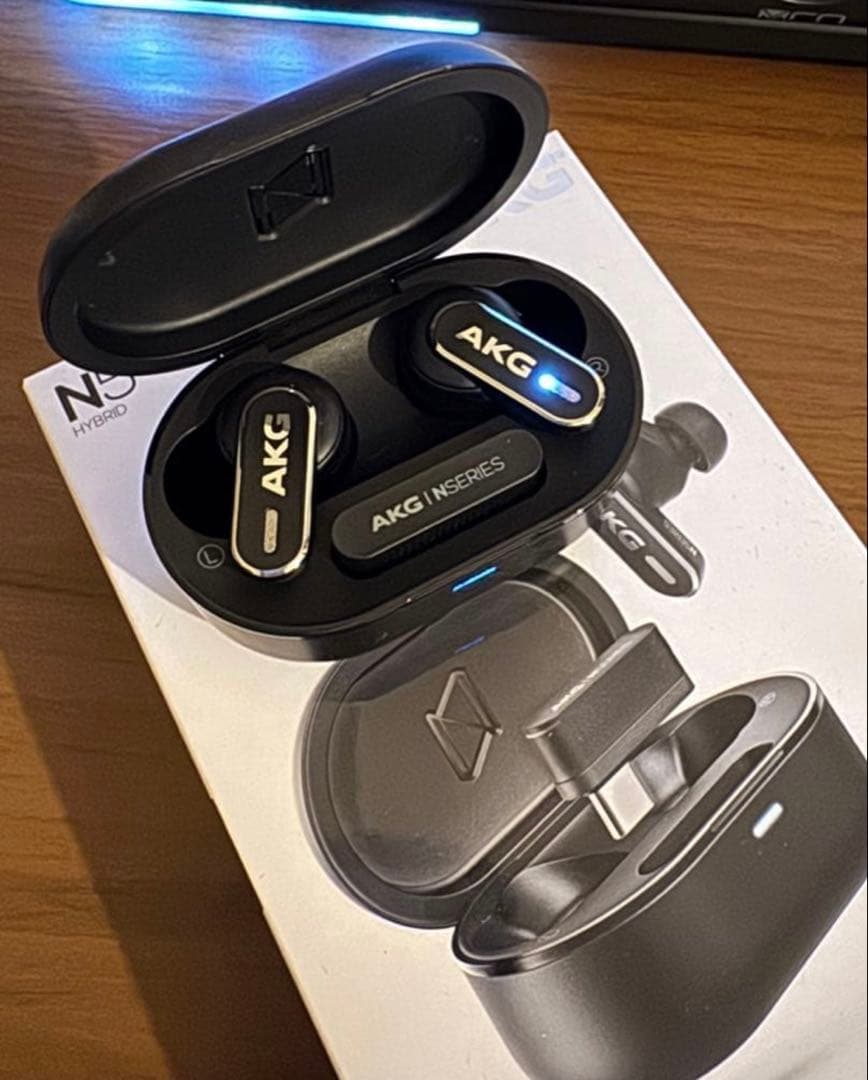 AKG N5 ワイヤレスイヤホン ブラック