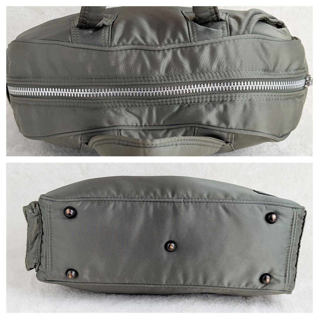 希少✨️ PORTER キムタク　タンカー　ボストンバッグ　グリーン　ポーター