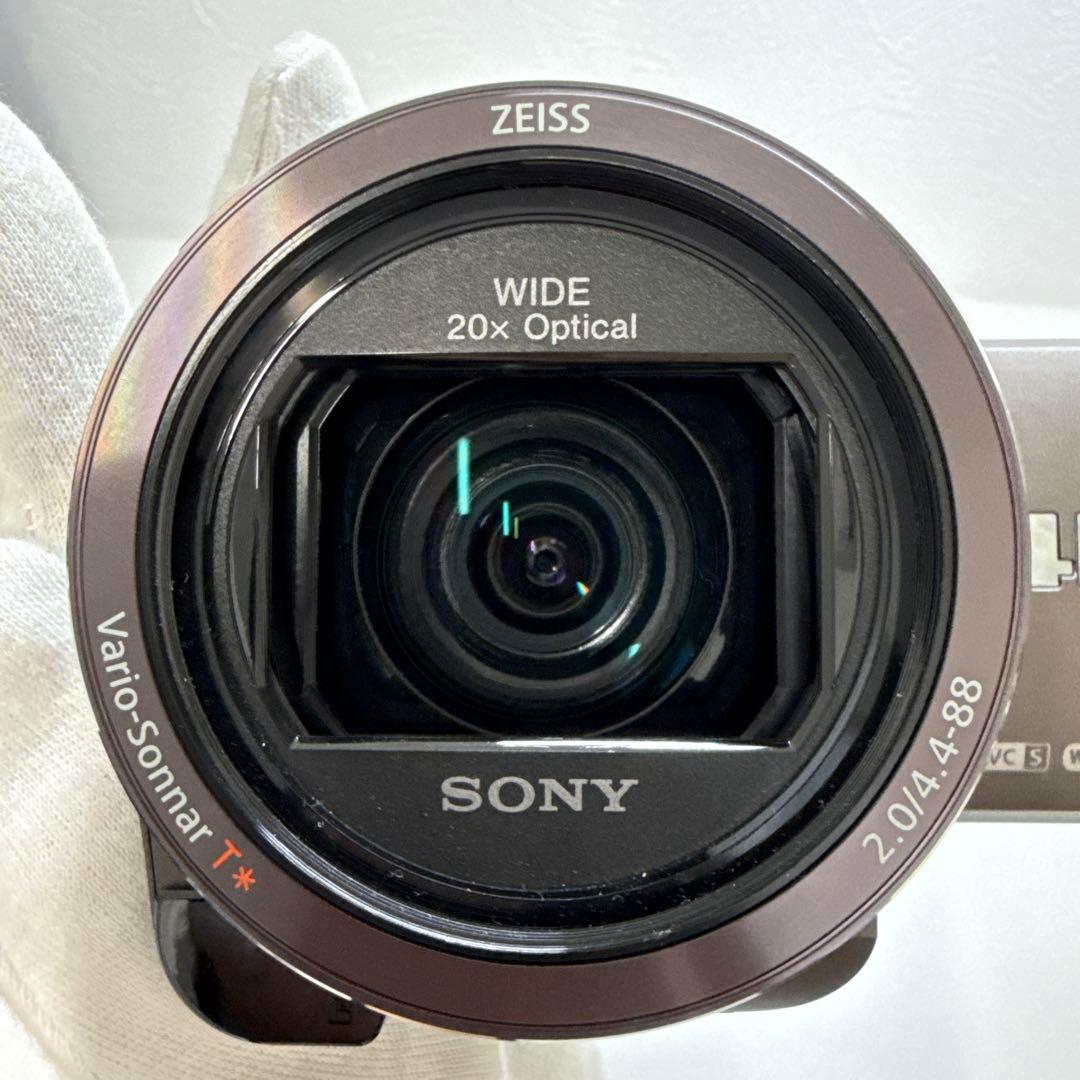 涼SONY HDR-AX45 4K ビデオカメラ 本体　動作確認済み