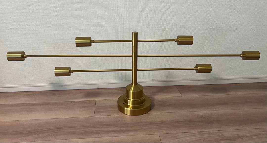 【極美品】unico シーリングライト　別注Astre ゴールド