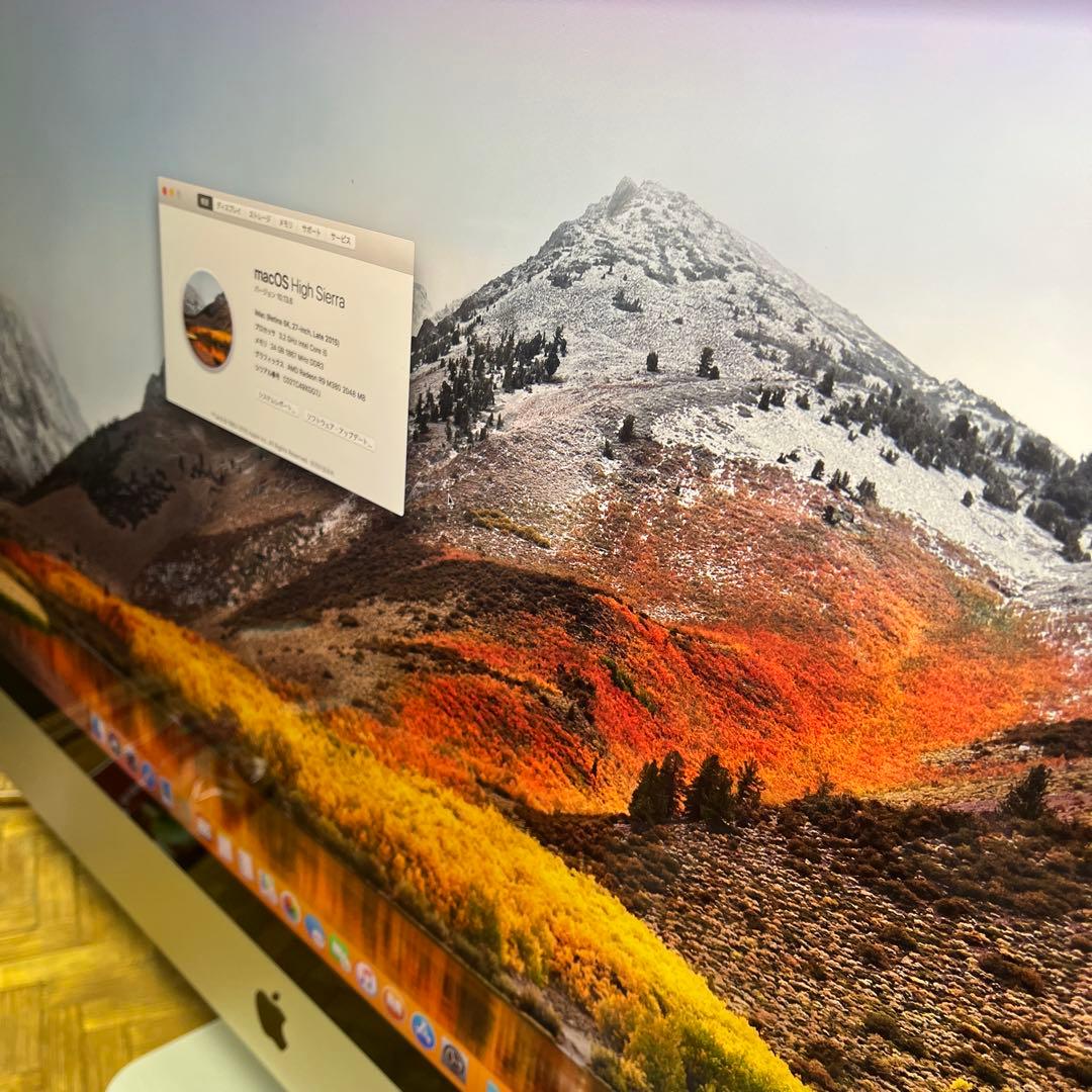 Apple iMac Retina 5K 27インチ (Late 2015)