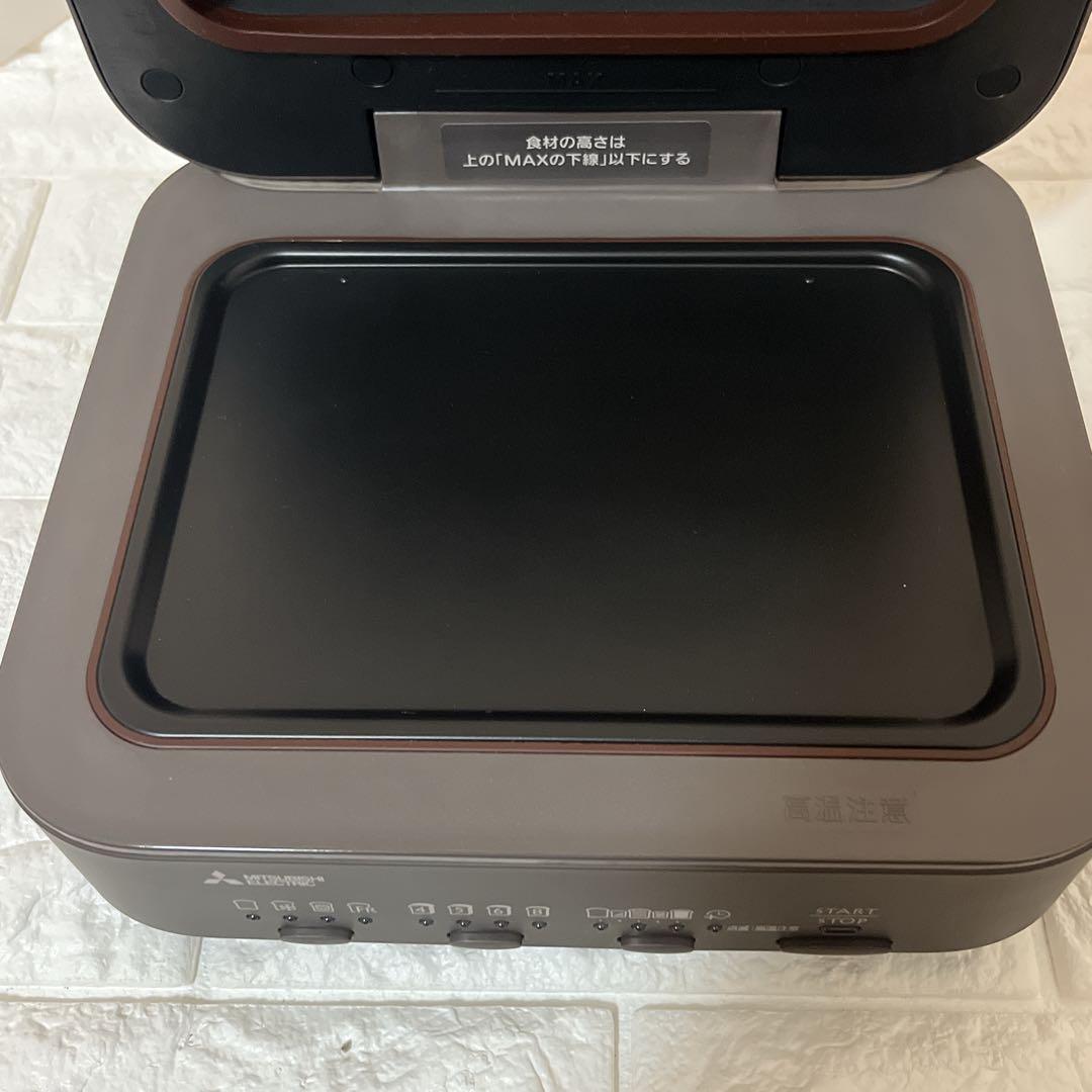 三菱電機 トースター ブレッドオーブン　レトロブラウン TO-ST1-T