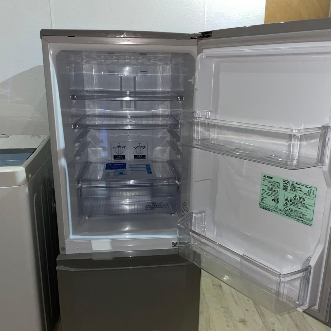 2802 配送設置無料 MITSUBISHI AQUA 冷蔵庫洗濯機セット新生活