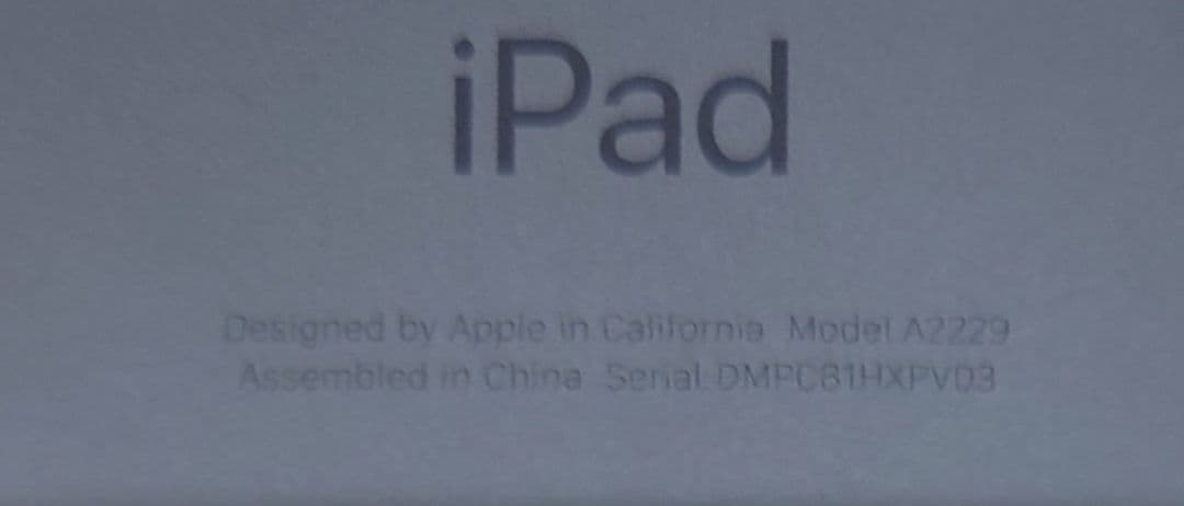 iPad Pro 12.9インチ 第4世代 WiFi 128GB ジャンク