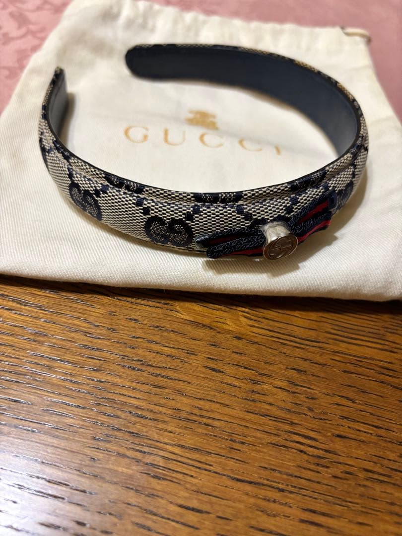 GUCCI GGパターン ヘアバンド
