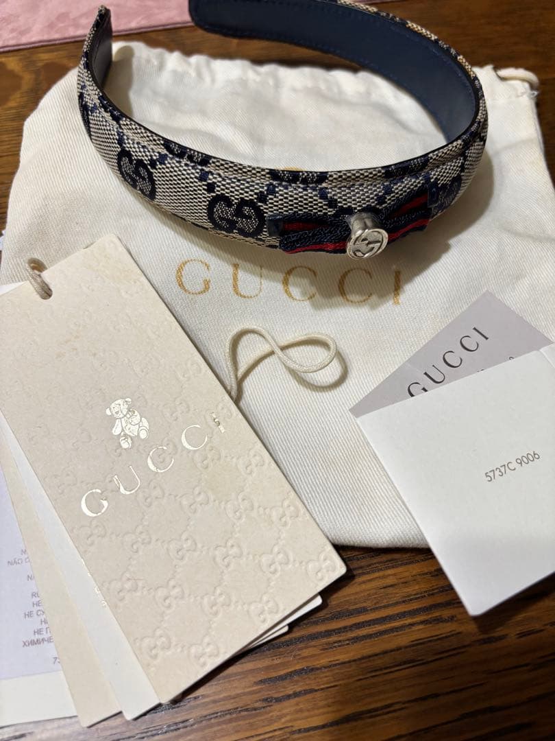 GUCCI GGパターン ヘアバンド