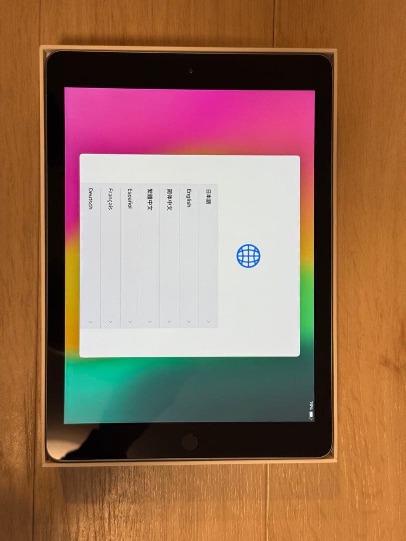 【美品】　Apple iPad 第6世代 Wi-Fi 32GB