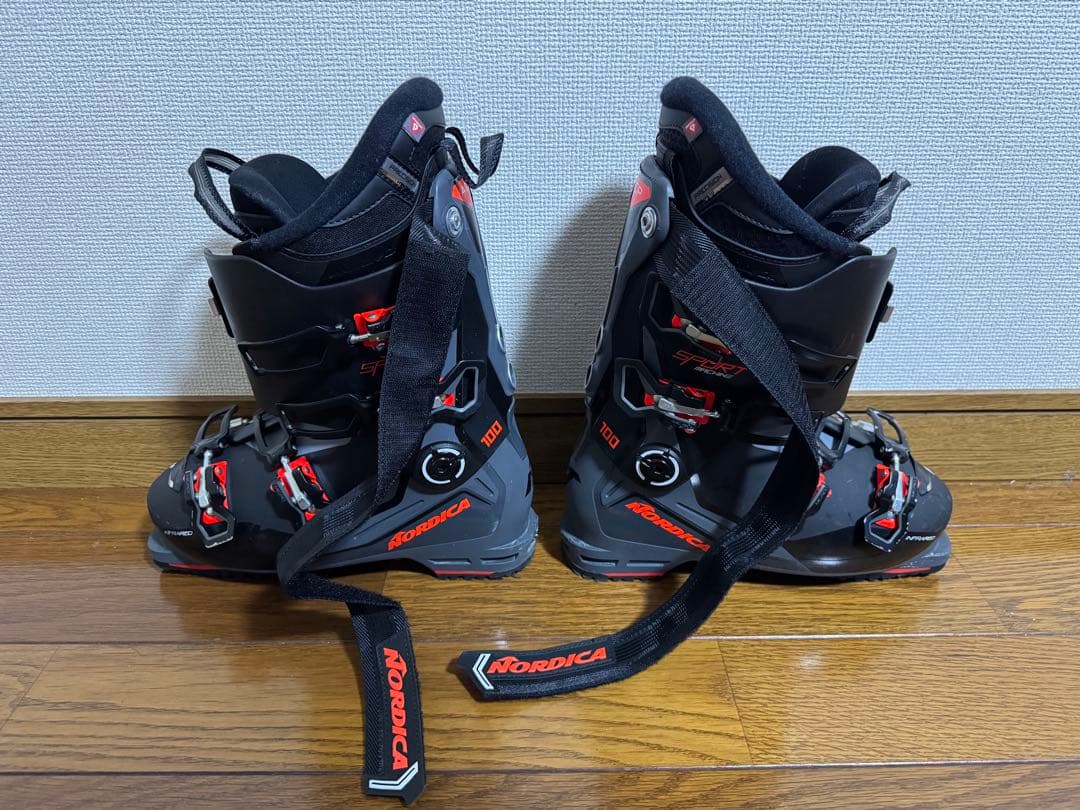 Nordica スキー ブーツ 100 【26.5㎝】【Last102】