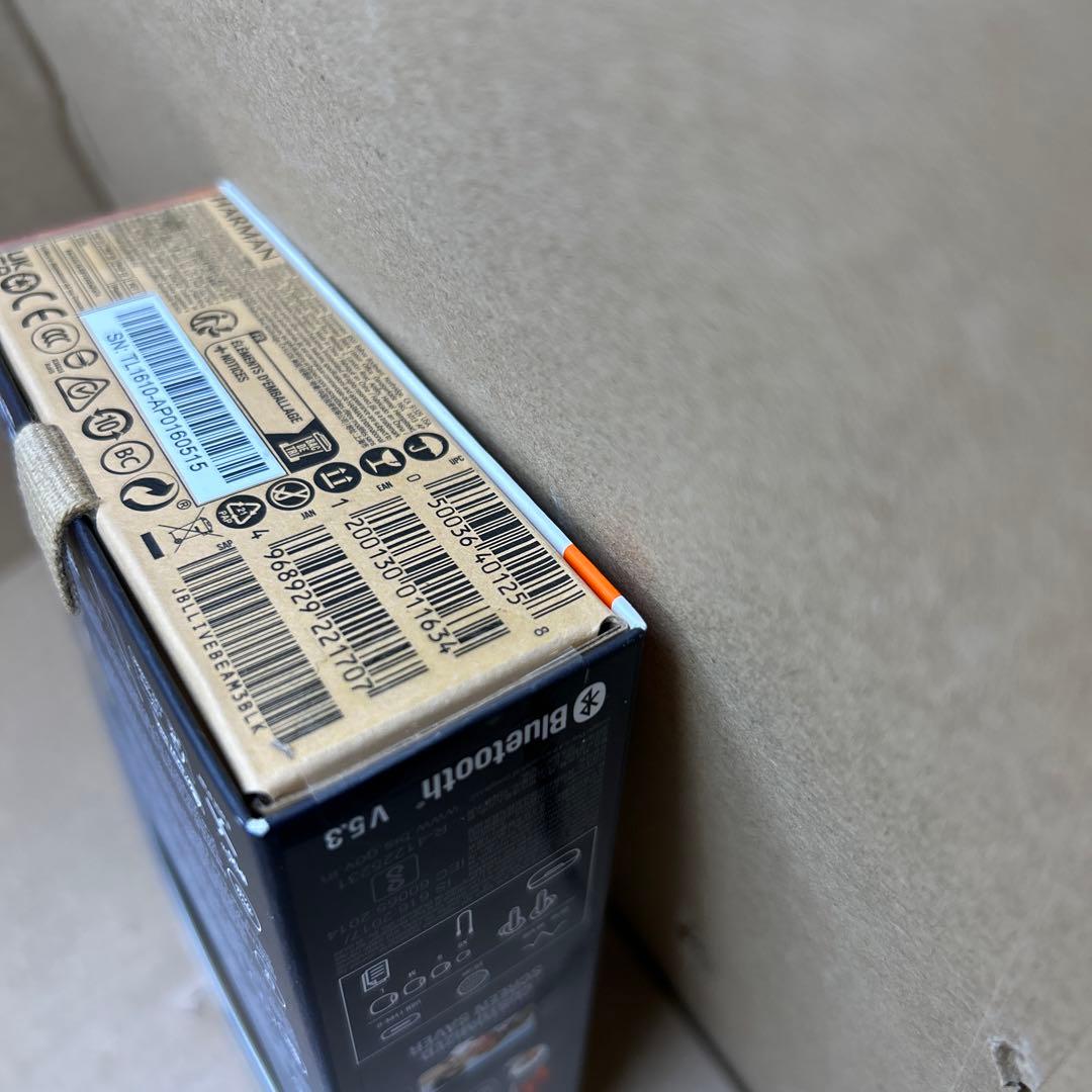 JBL LIVE BEAM 3 ワイヤレスイヤホン　ブラック