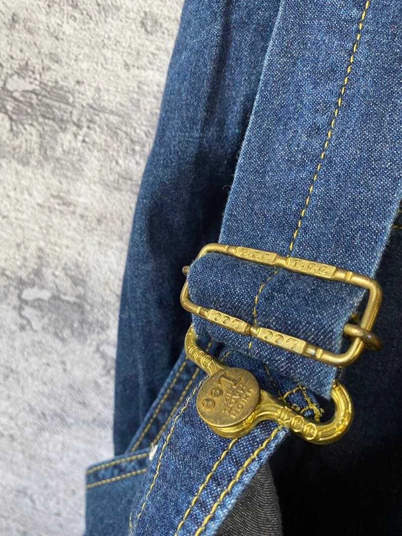 メルシーボーク×リー　サルエルオーバーオールデニムパンツ