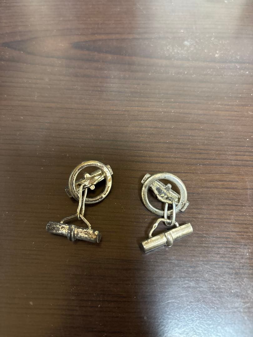 HERMÈS ヴィンテージ　カフリンクス 専用ケース付き