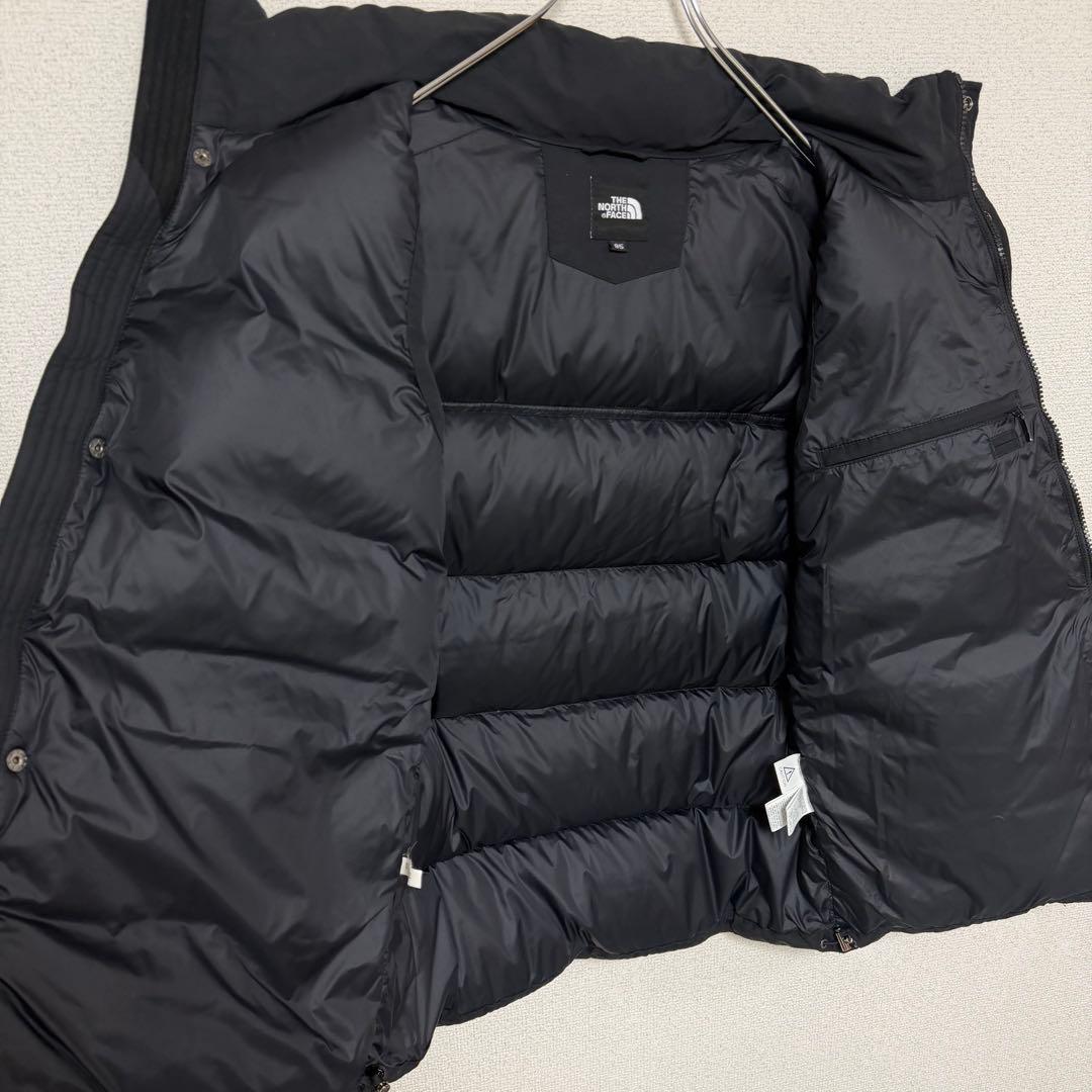 ノースフェイス ダウンベスト 海外限定 ブラック メンズ Mサイズ