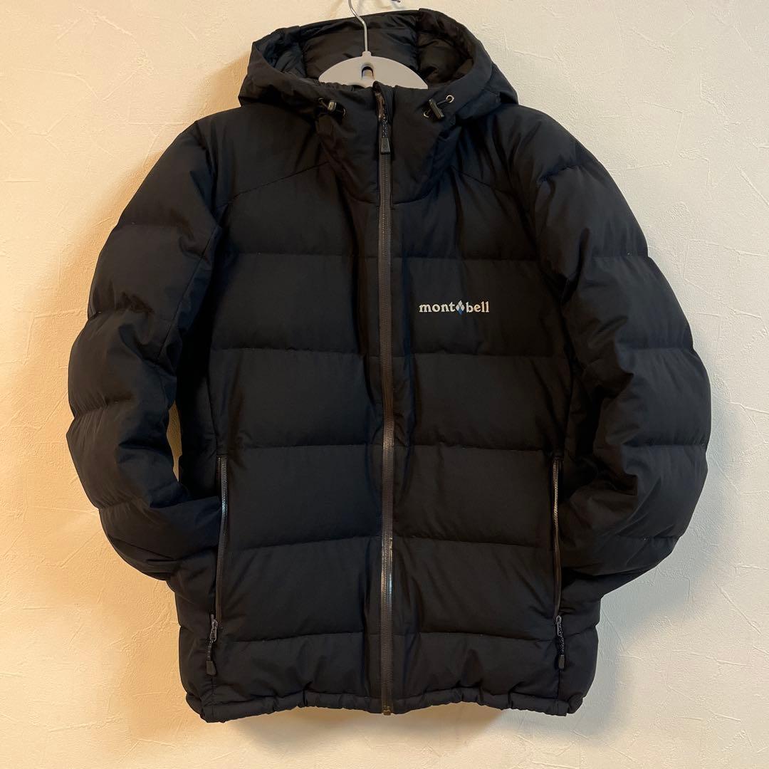 モンベル　montbell パーマフロスト　ライトダウンパーカ　S ブラック