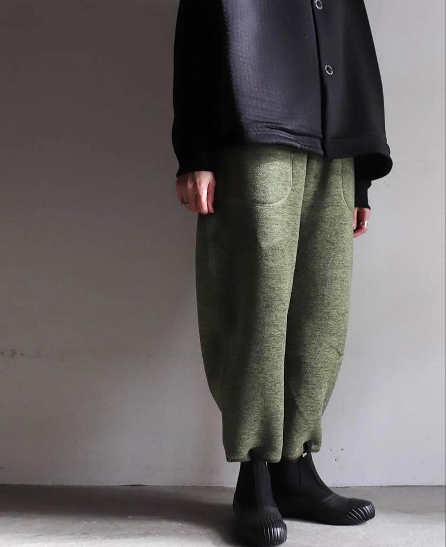 ヒムカシhimukashi (サリゲナク)フリースイージーピエロパンツ