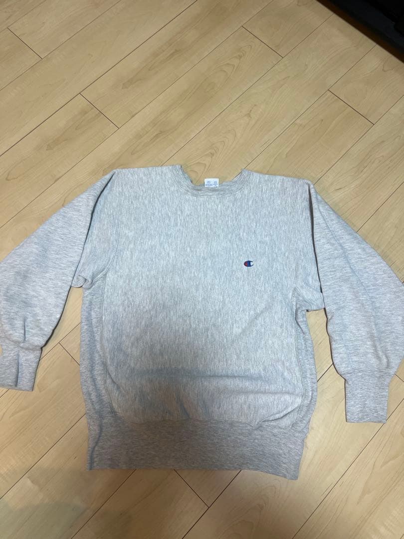 90s Champion チャンピオン リバースウィーブ　usa製 グレー　L