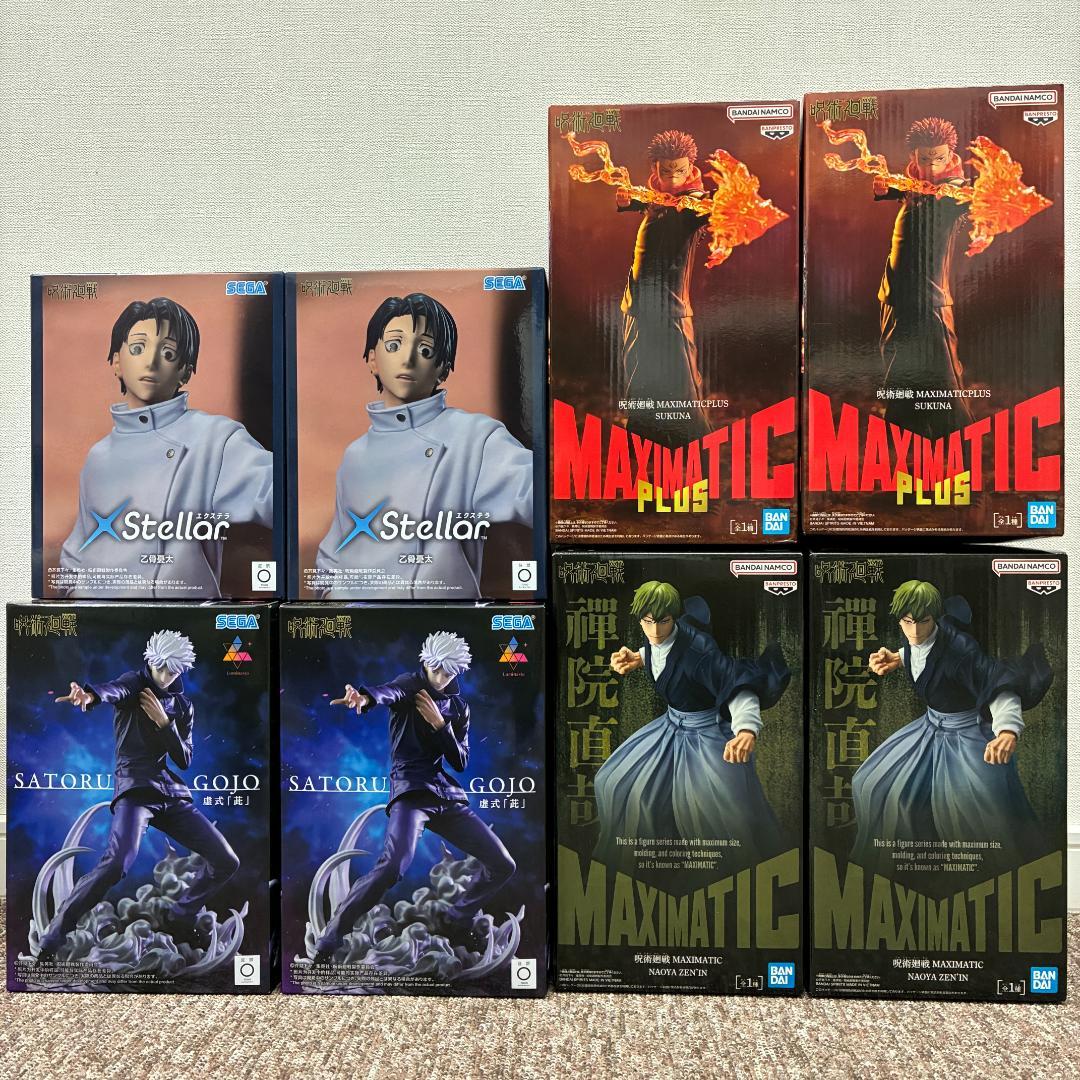 呪術廻戦フィギュアまとめ売り、乙骨憂太、五条悟、宿儺、禪院直哉