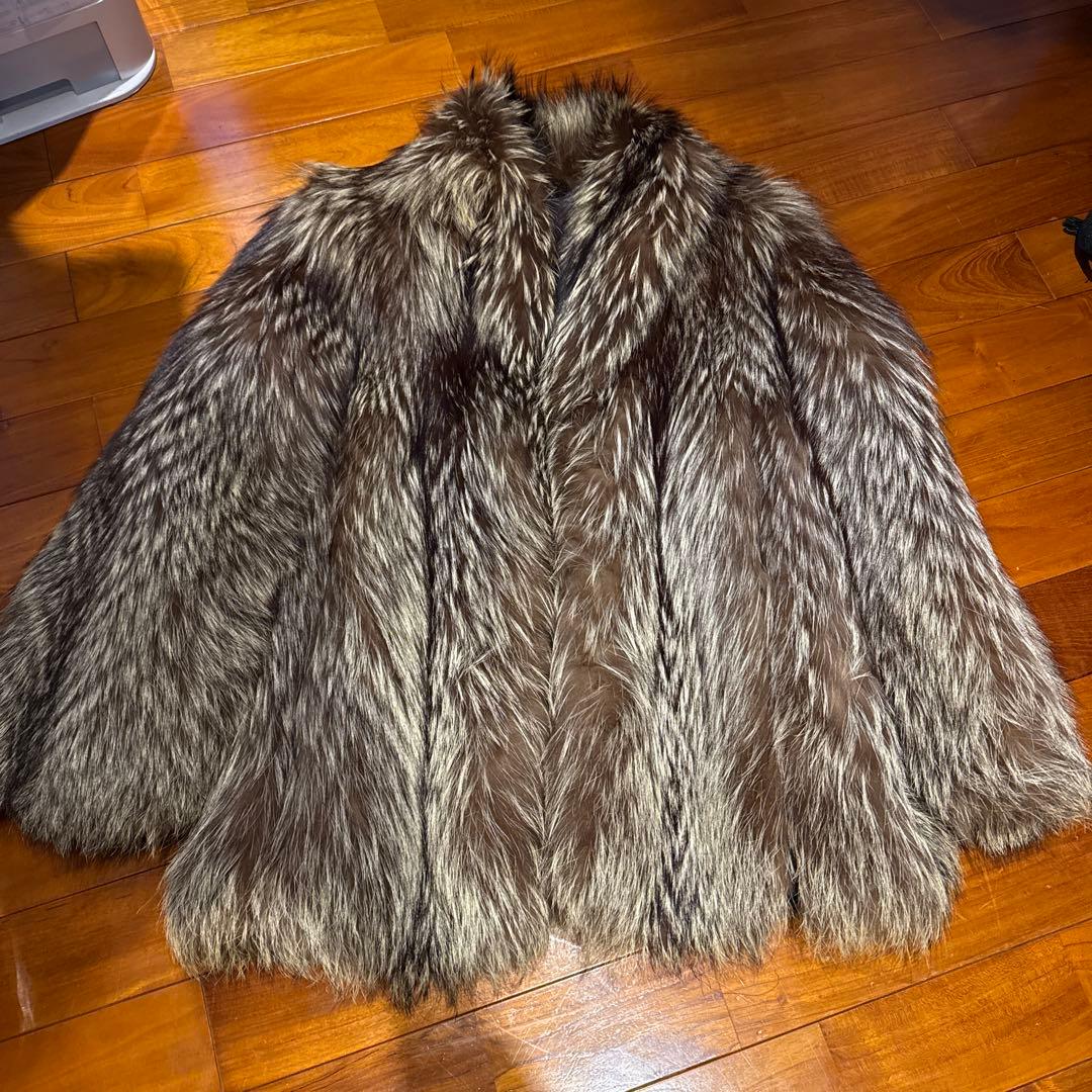 SAGA FOX 毛皮コート ブラウン系