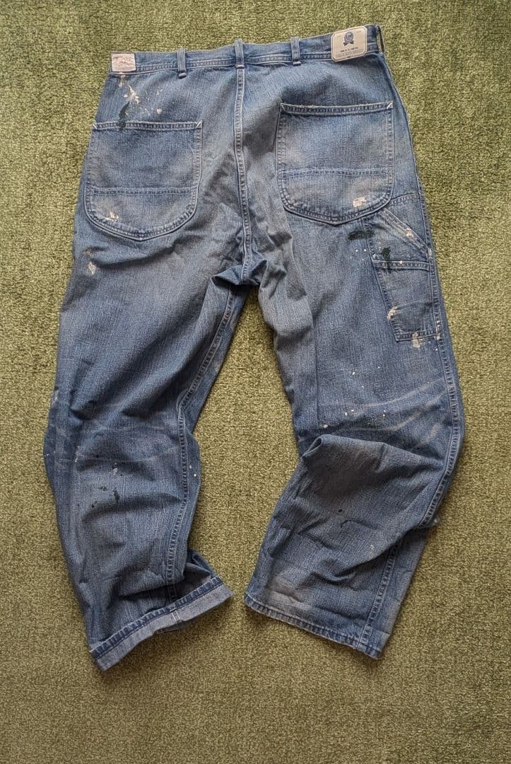 Lee ペインターパンツ デニムブルー