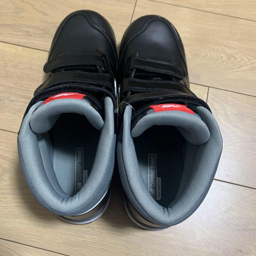 new balance ハイカット安全靴 黒