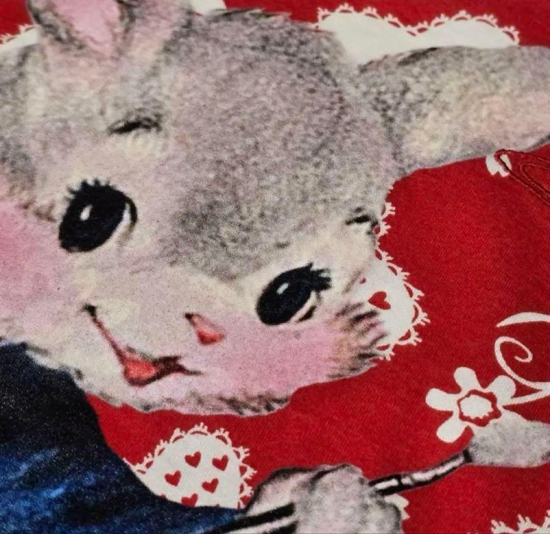 ラフォーレ原宿店10周年記念限定 Painting Bunny プリントTシャツ