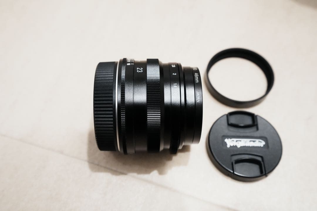 Voigtländer Nokton 23mm f/1.2 Xマウント