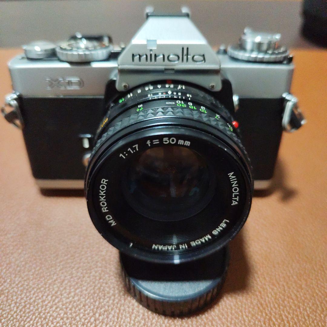 最終値下げ実用品！Minolta XD 一眼レフカメラ MD50mm　f1.7