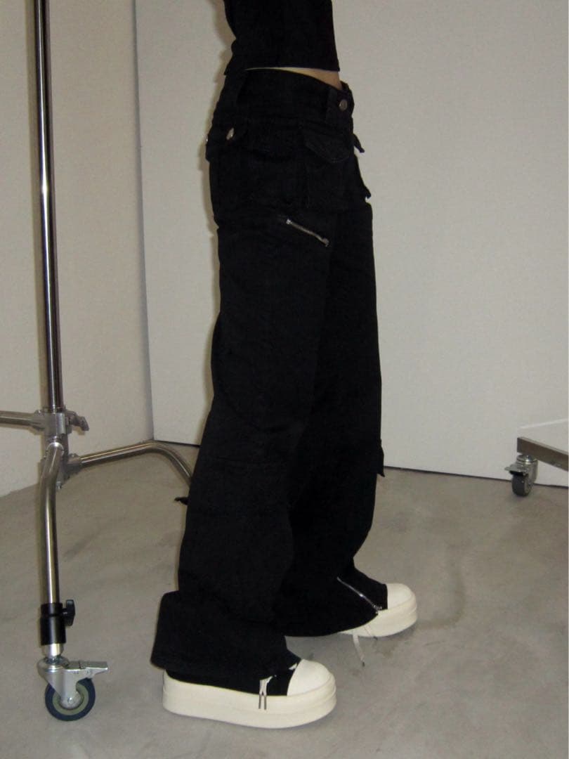 ttstudio ロウポケットシルド パンツ ブラック