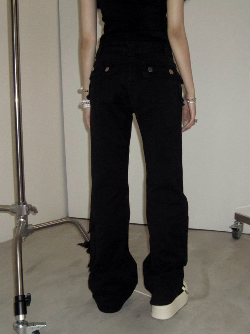 ttstudio ロウポケットシルド パンツ ブラック